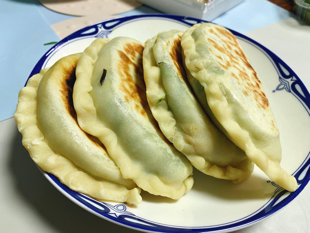 如梦啊_做的【小高姐】传统韭菜盒子