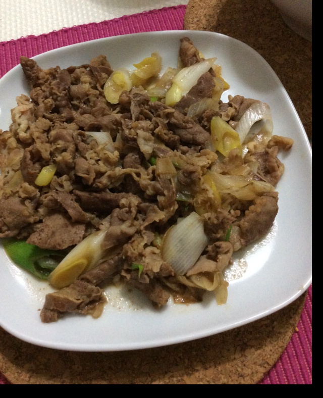 葱爆羊肉