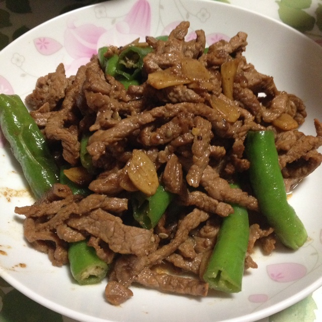 杭椒牛柳