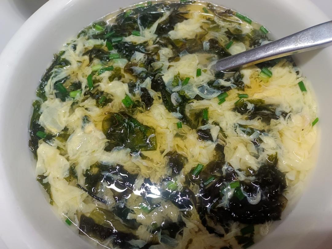 最鲜美好喝的「紫菜蛋花汤」