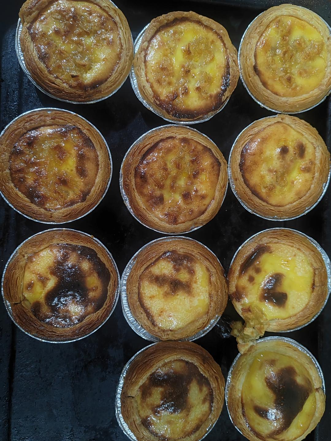 超嫩滑的葡式蛋挞(全蛋版)新手友好『秒杀KFC』