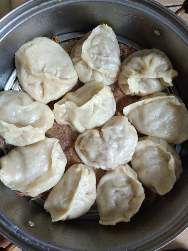 天津特色——旱萝卜素馅大蒸饺