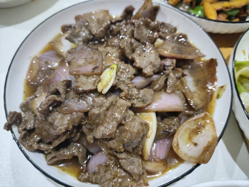 黑椒牛肉（绝对好吃）