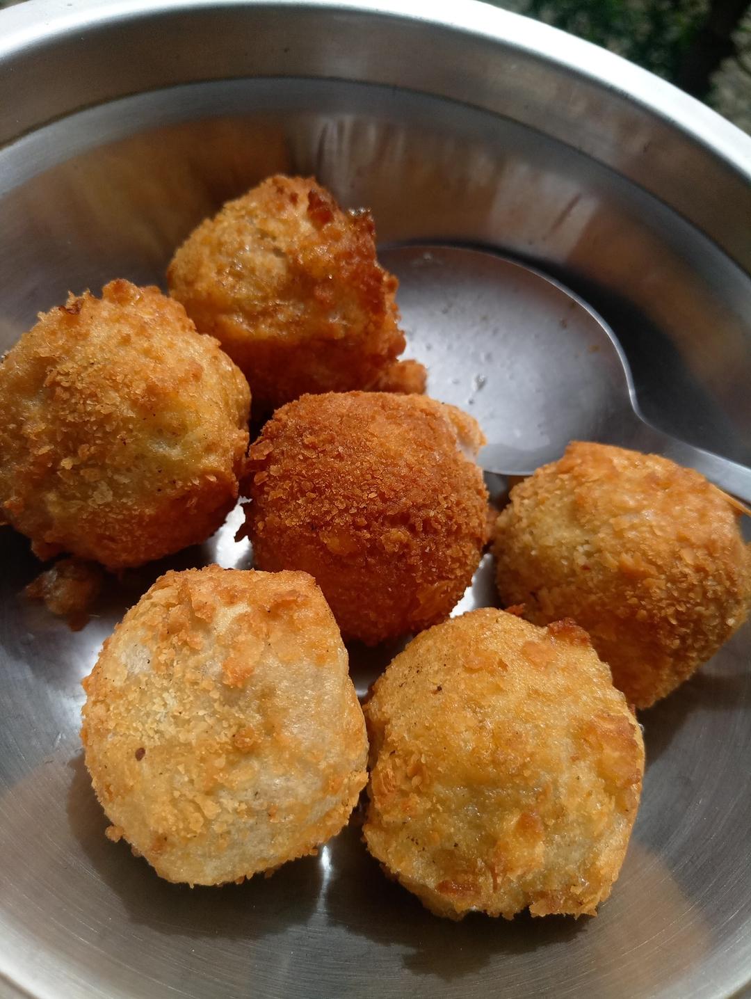 cyumo做的炸芋圆