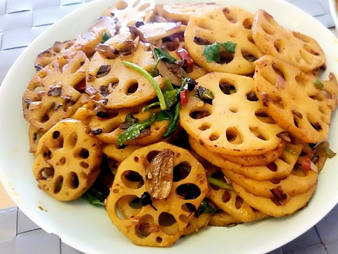 干锅麻辣藕