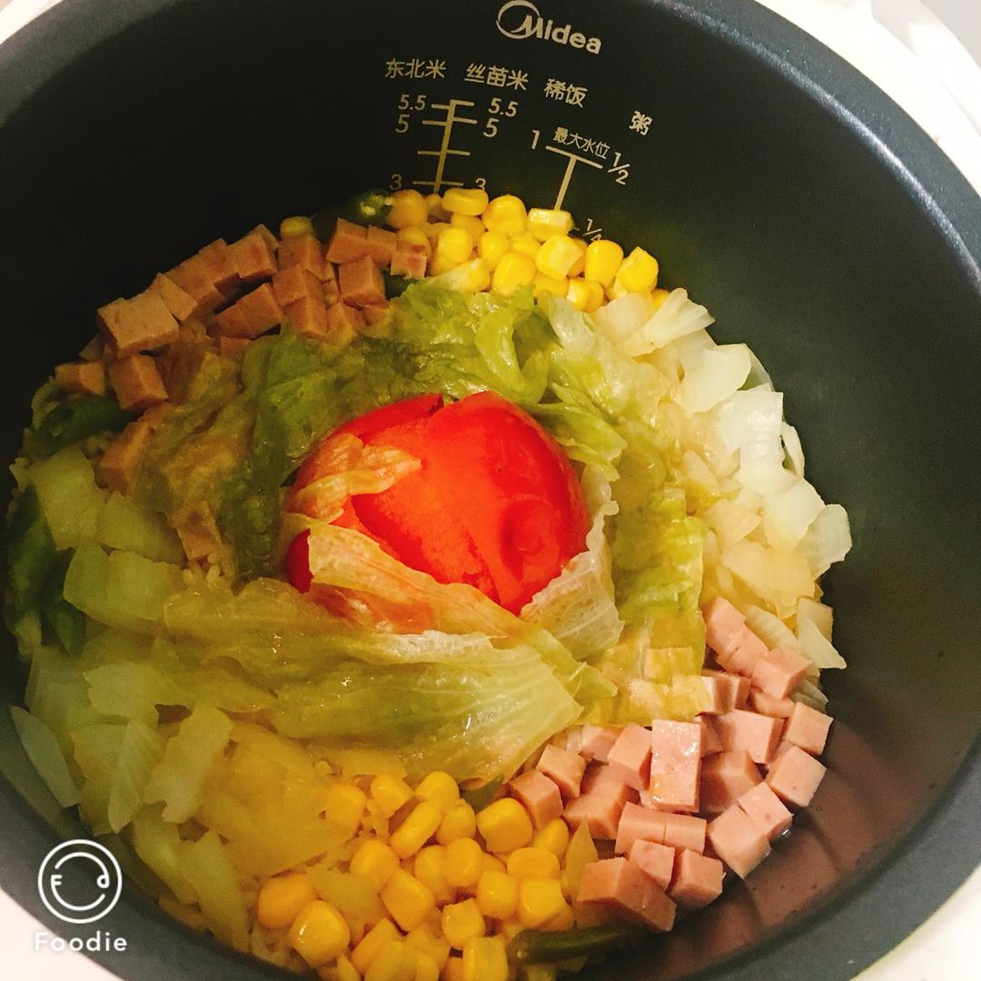 整个番茄饭