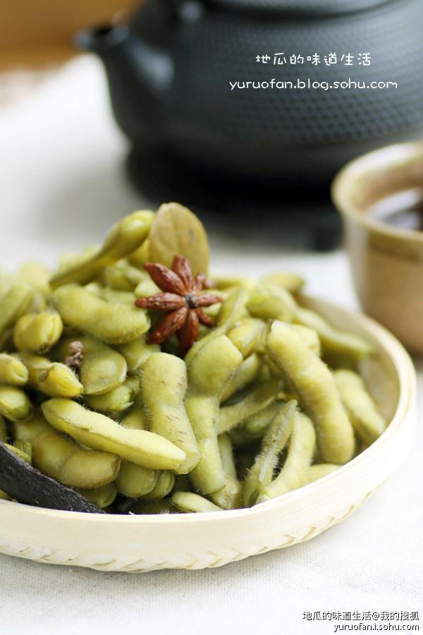 五香毛豆的做法