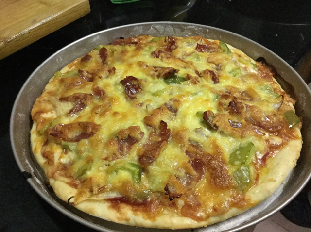 不用酵母的披萨底 No Yeast Pizza Dough