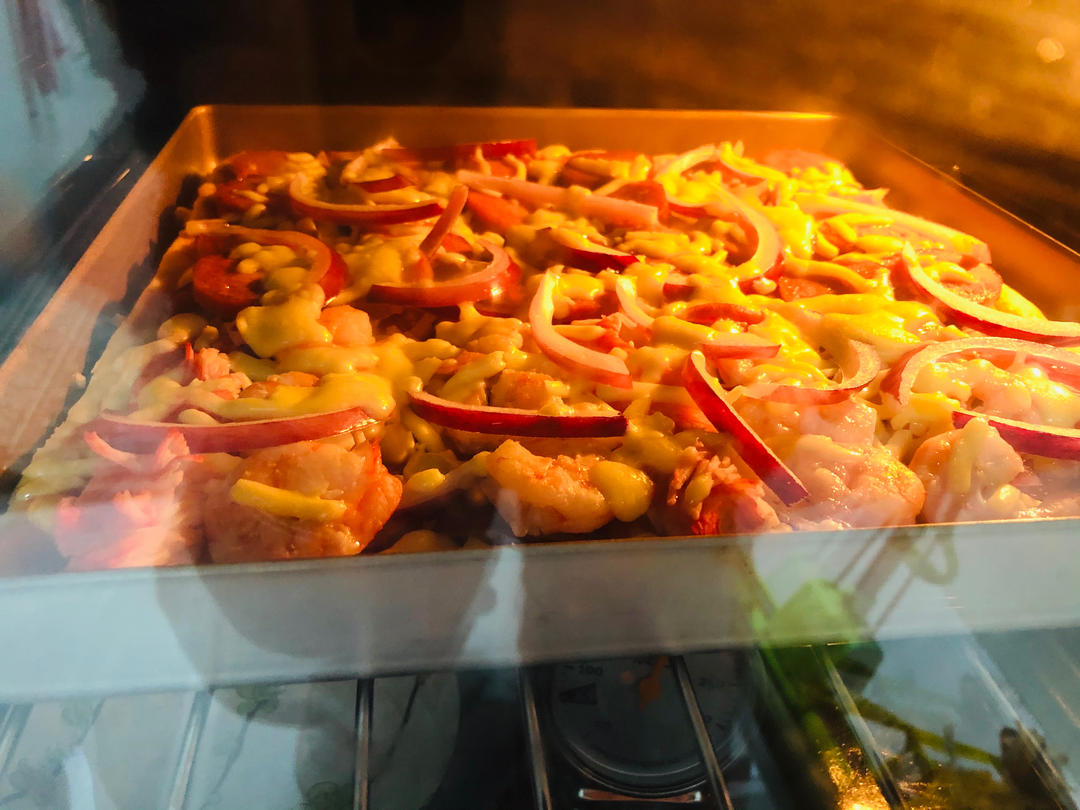 绝对秒杀必胜客的料真多披萨