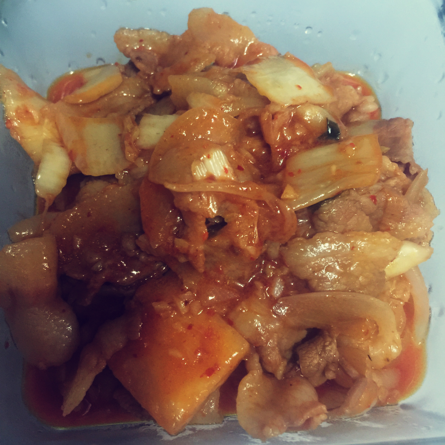 韩式泡菜五花肉