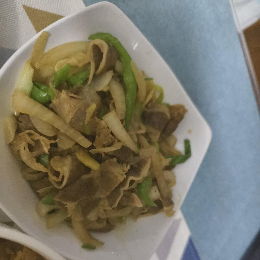 葱爆孜然羊肉卷