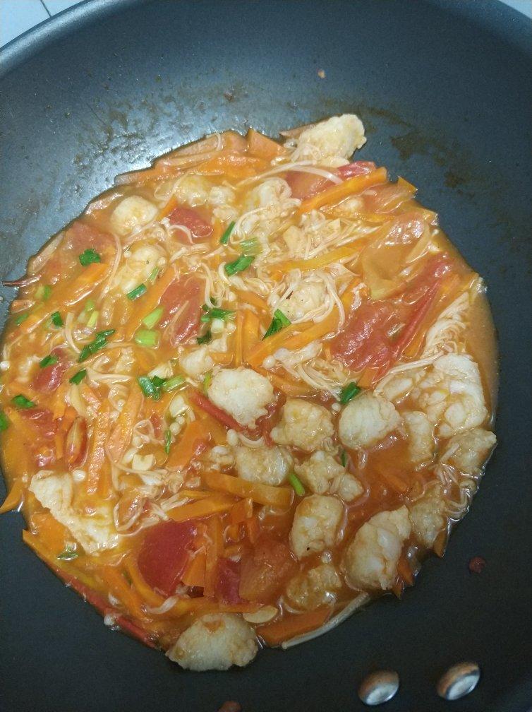 酸爽开胃，番茄巴沙鱼