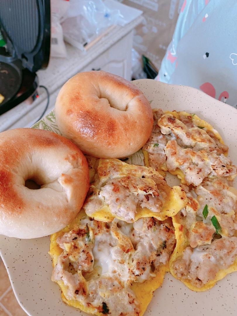 原味贝果🥯/黑芝麻贝果🥯