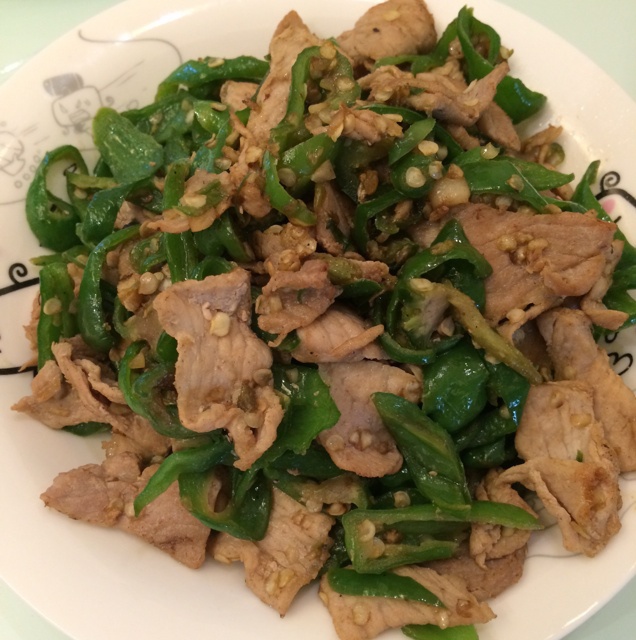 青椒肉片