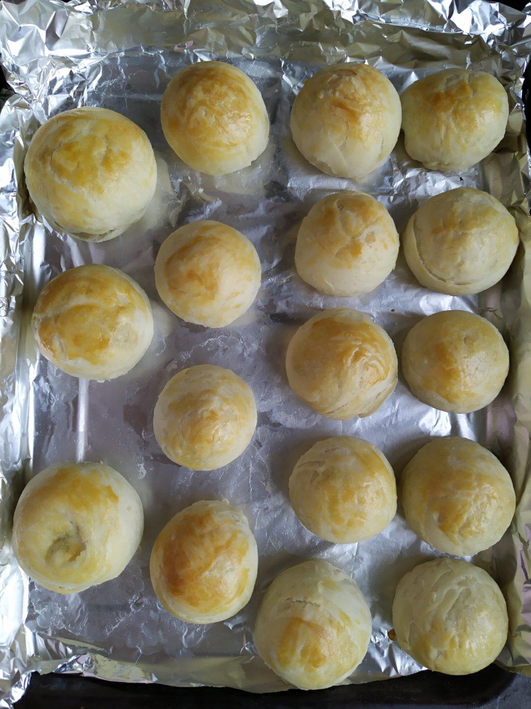 不用揉出膜、不用醒面就能酥掉渣的中式酥皮点心