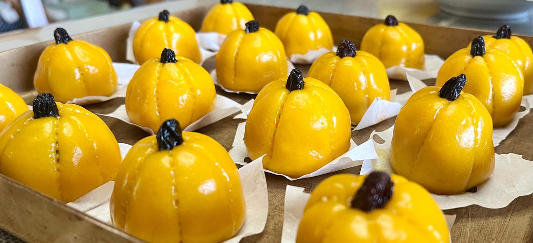 糯叽叽的南瓜饼