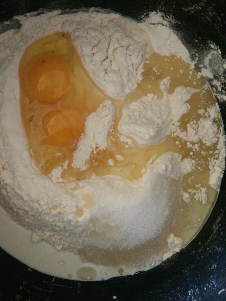 纯奶手撕吐司的做法 步骤1