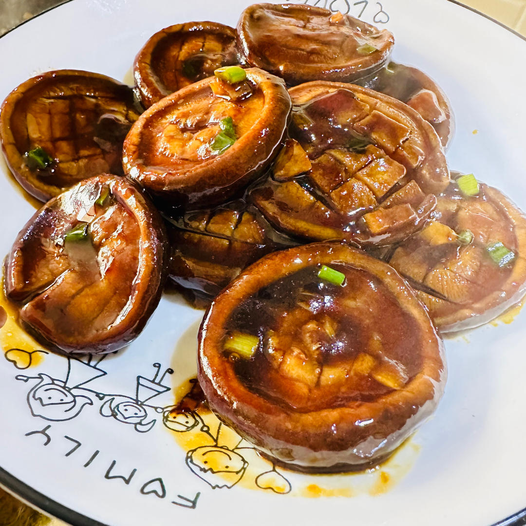 鲜嫩多汁，比鲍鱼还好吃红烧香菇