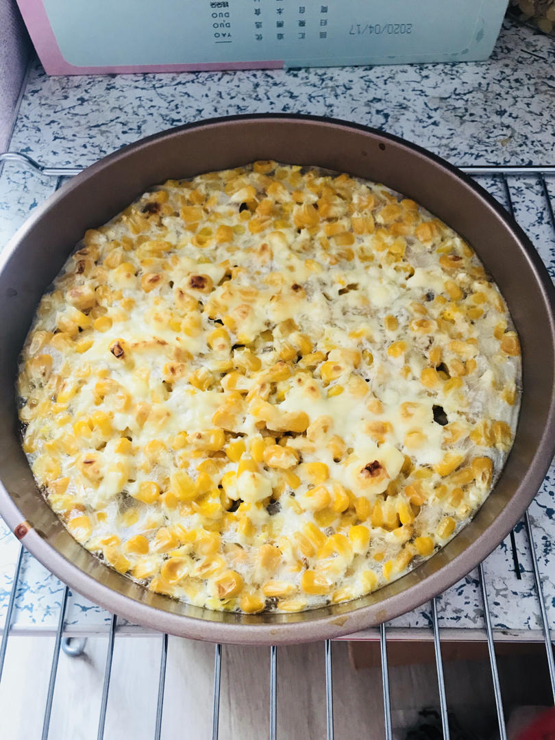 奶酪牛奶玉米饼