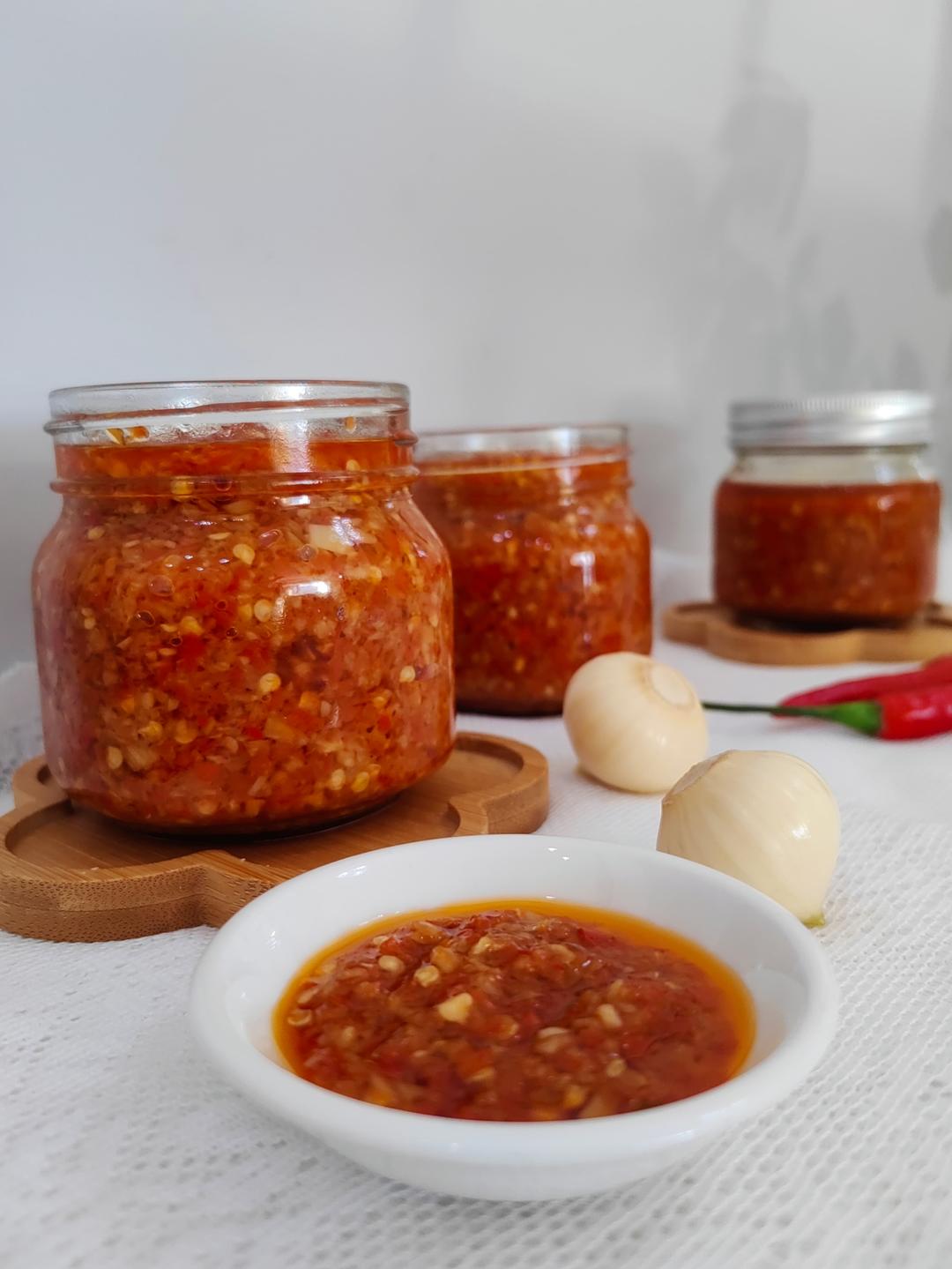 秒杀小吃店的辣椒酱，吃过你会上瘾，超级无敌好吃😋