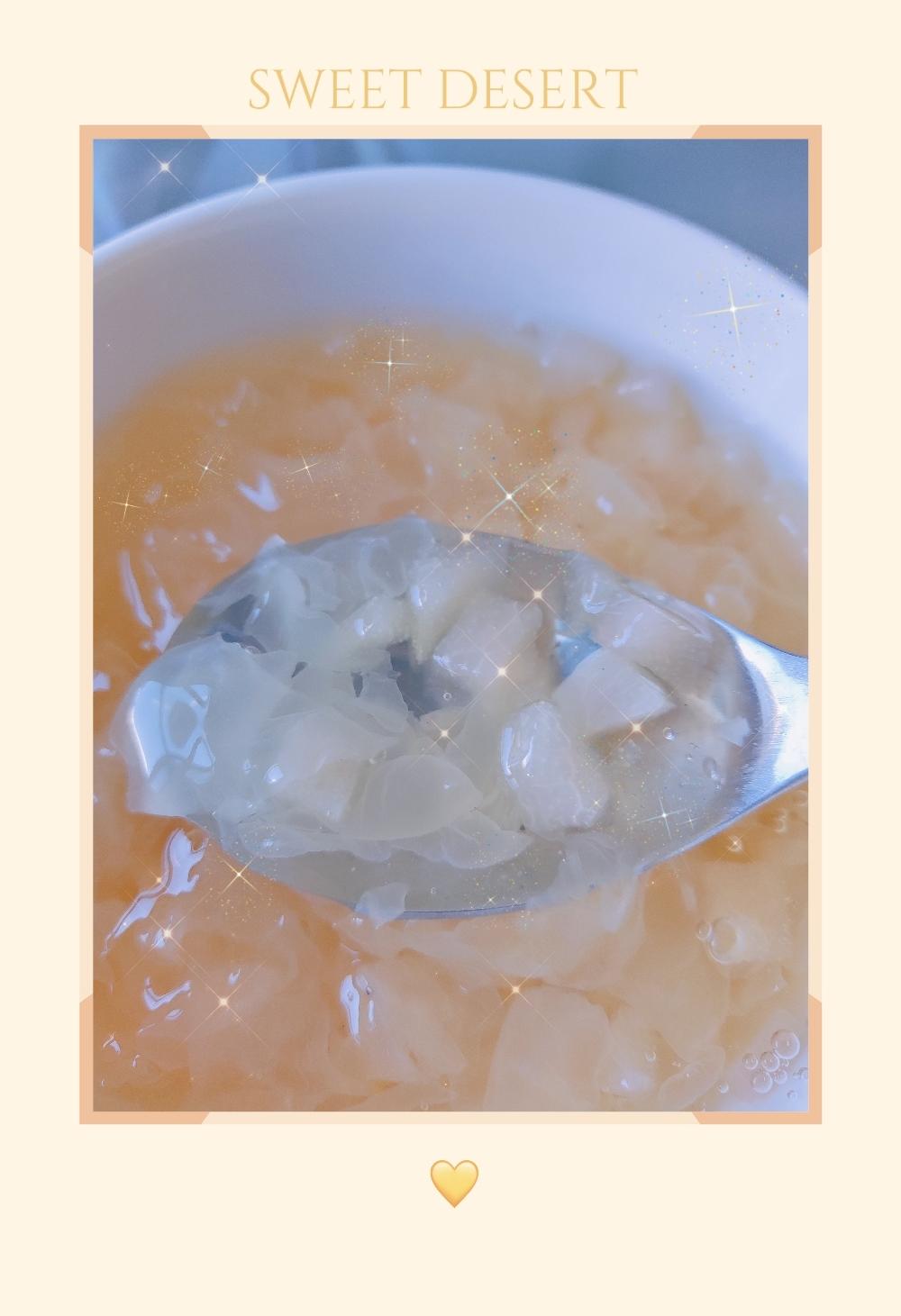 冰糖雪梨银耳糖水（鲜银耳版）