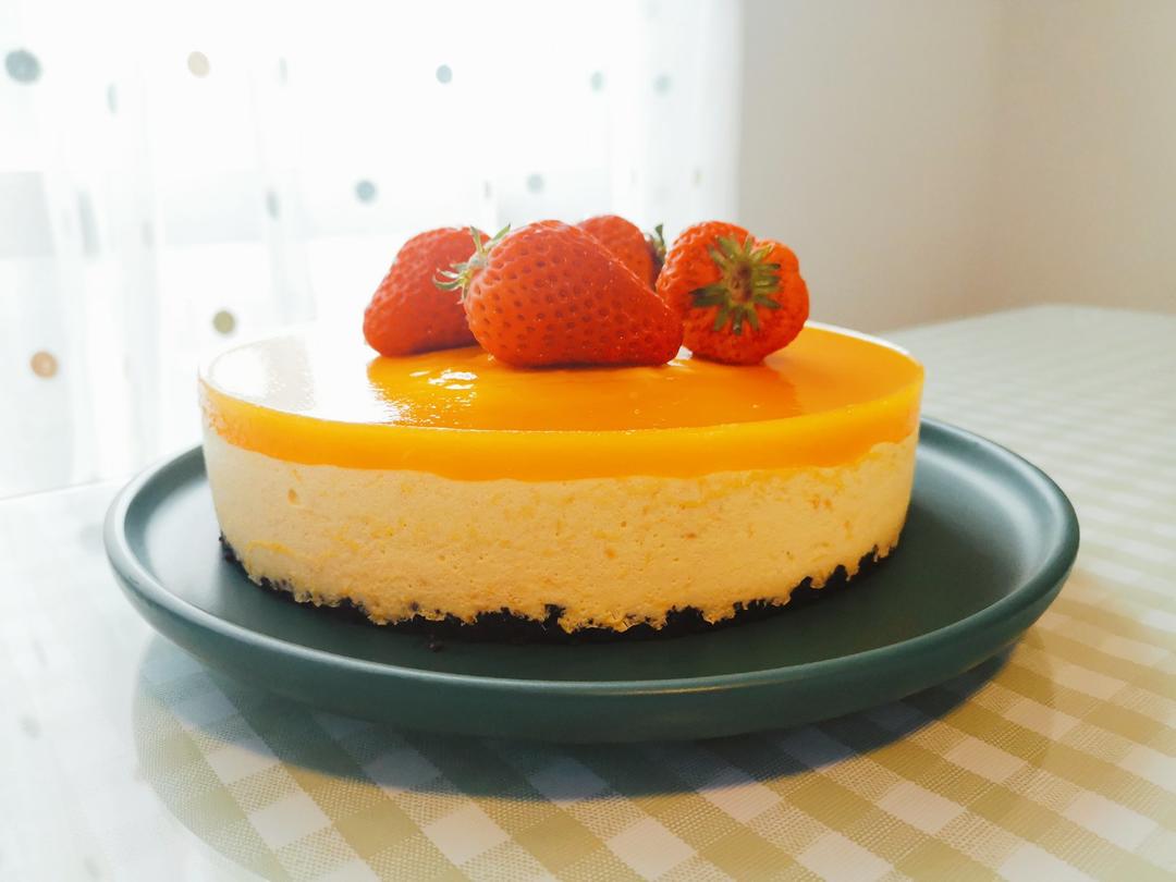 芒果慕斯蛋糕8寸