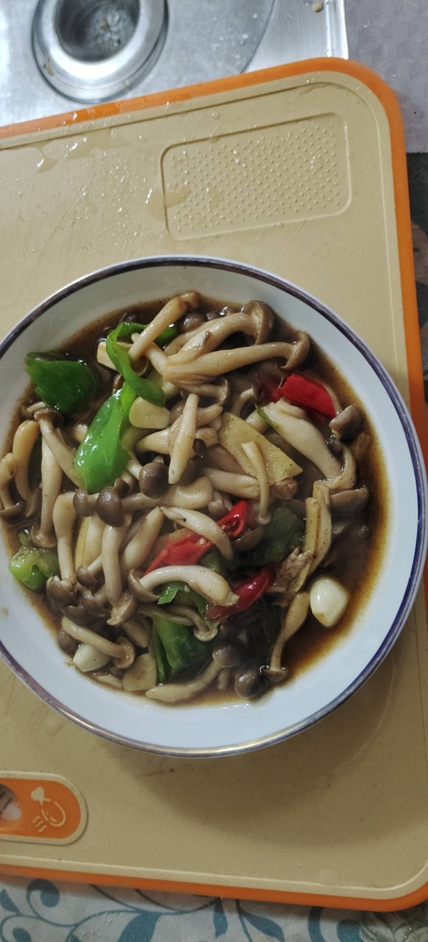 素炒蟹味菇