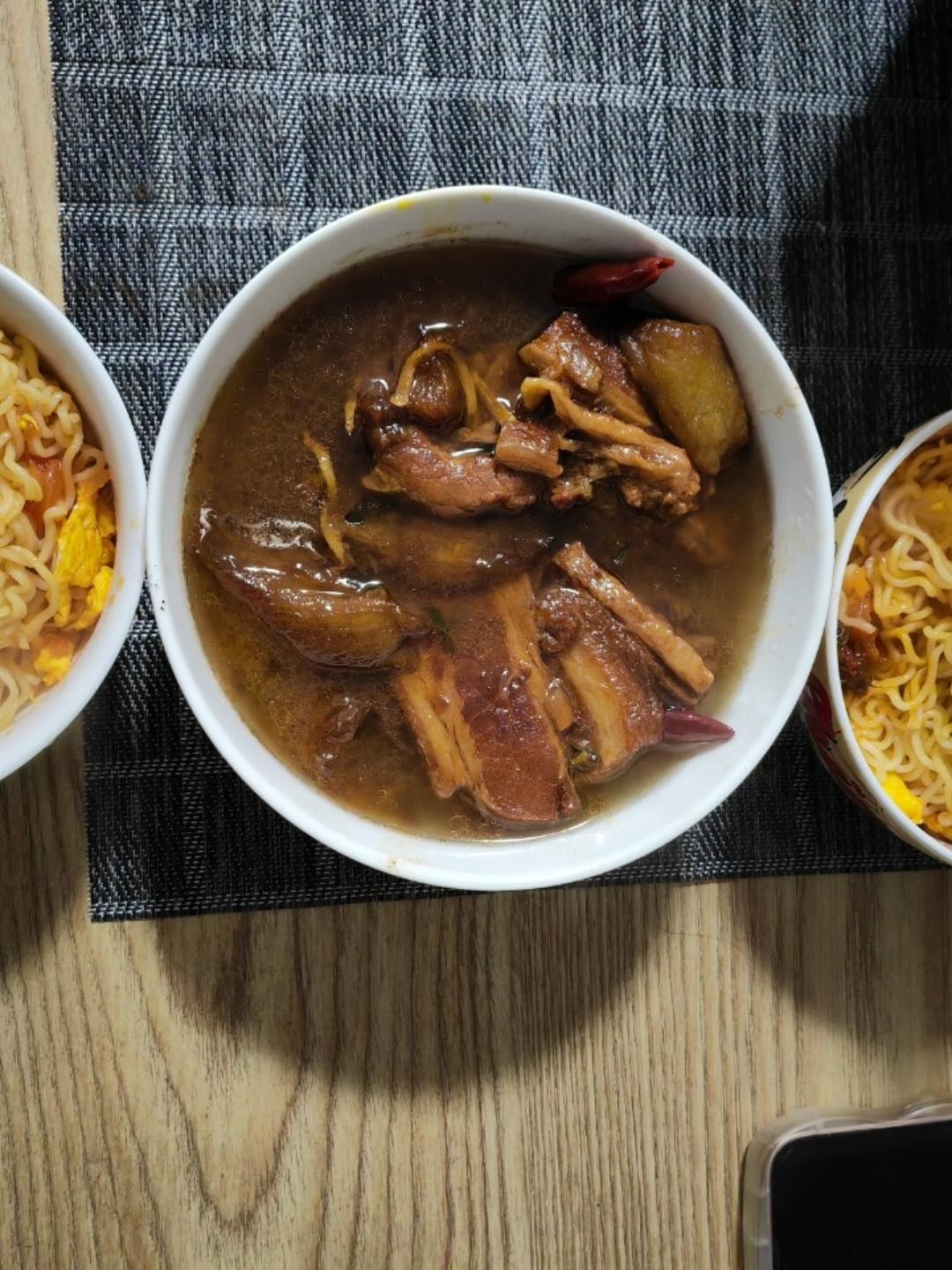 茄子扣肉