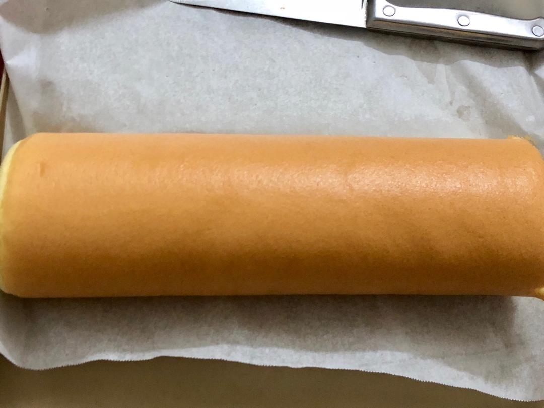 不开裂，不掉皮完美原味蛋糕卷