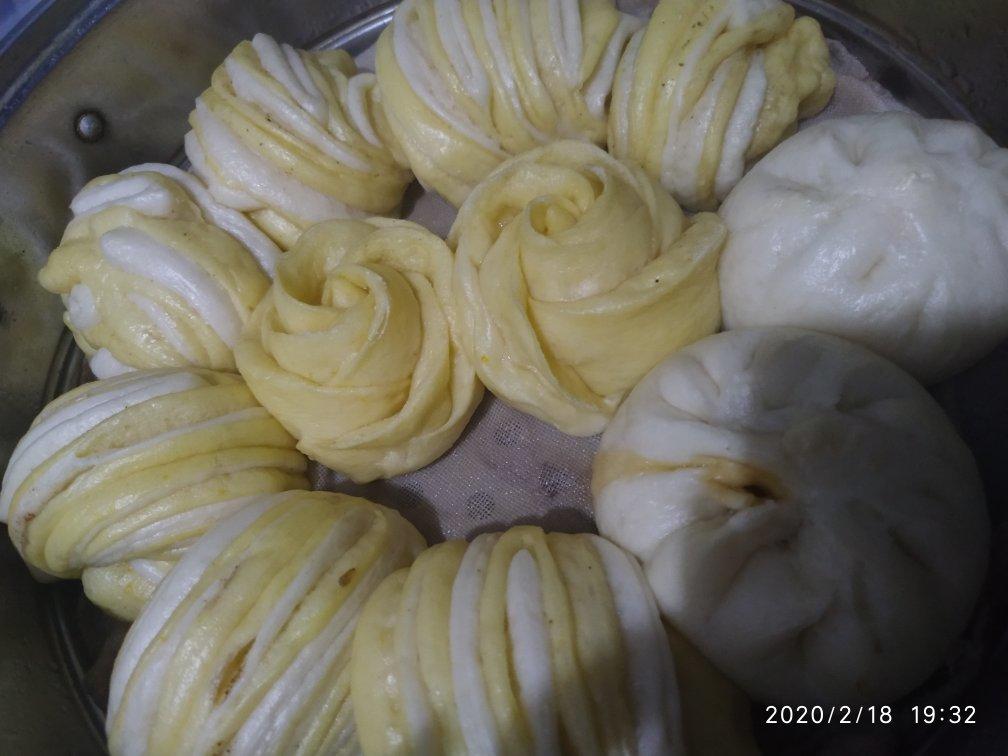 玫瑰花馒头