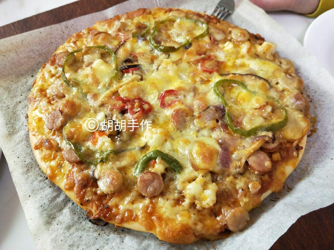 薄饼脆底披萨(中筋面粉坯)