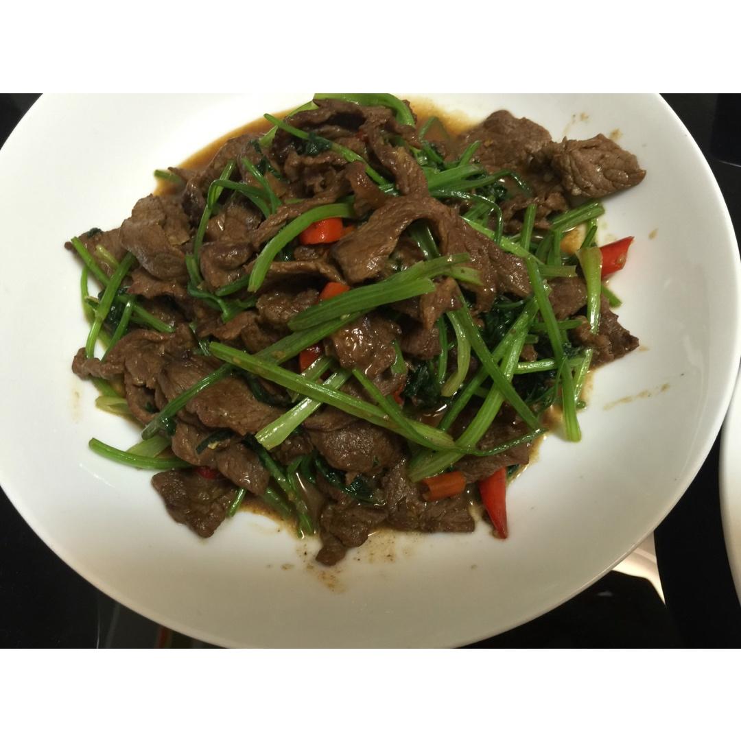 香菜牛肉