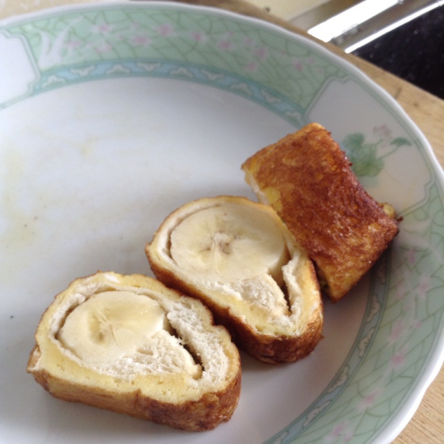香蕉吐司卷