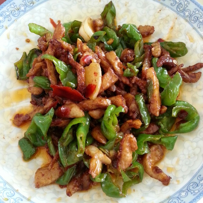 青椒肉丝