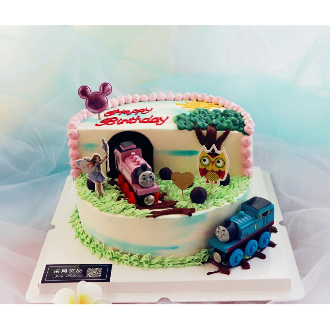 熊出没场景蛋糕