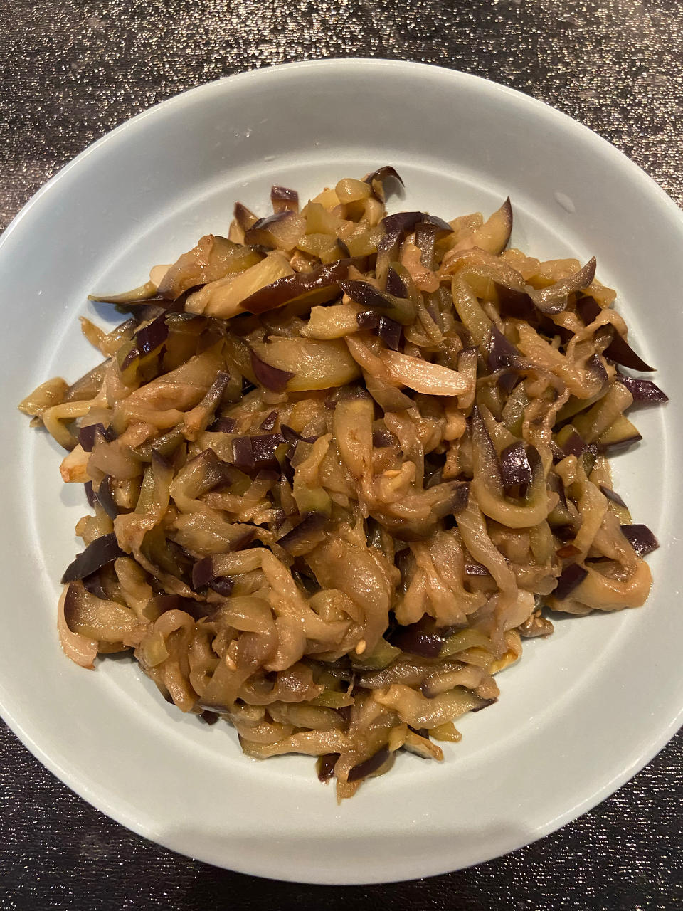 梧桐_mp0i做的家常菜3:清炒茄子丝