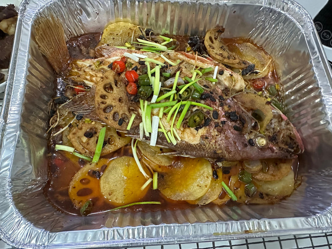 豆豉烤鱼【4月北鼎烤箱食谱】