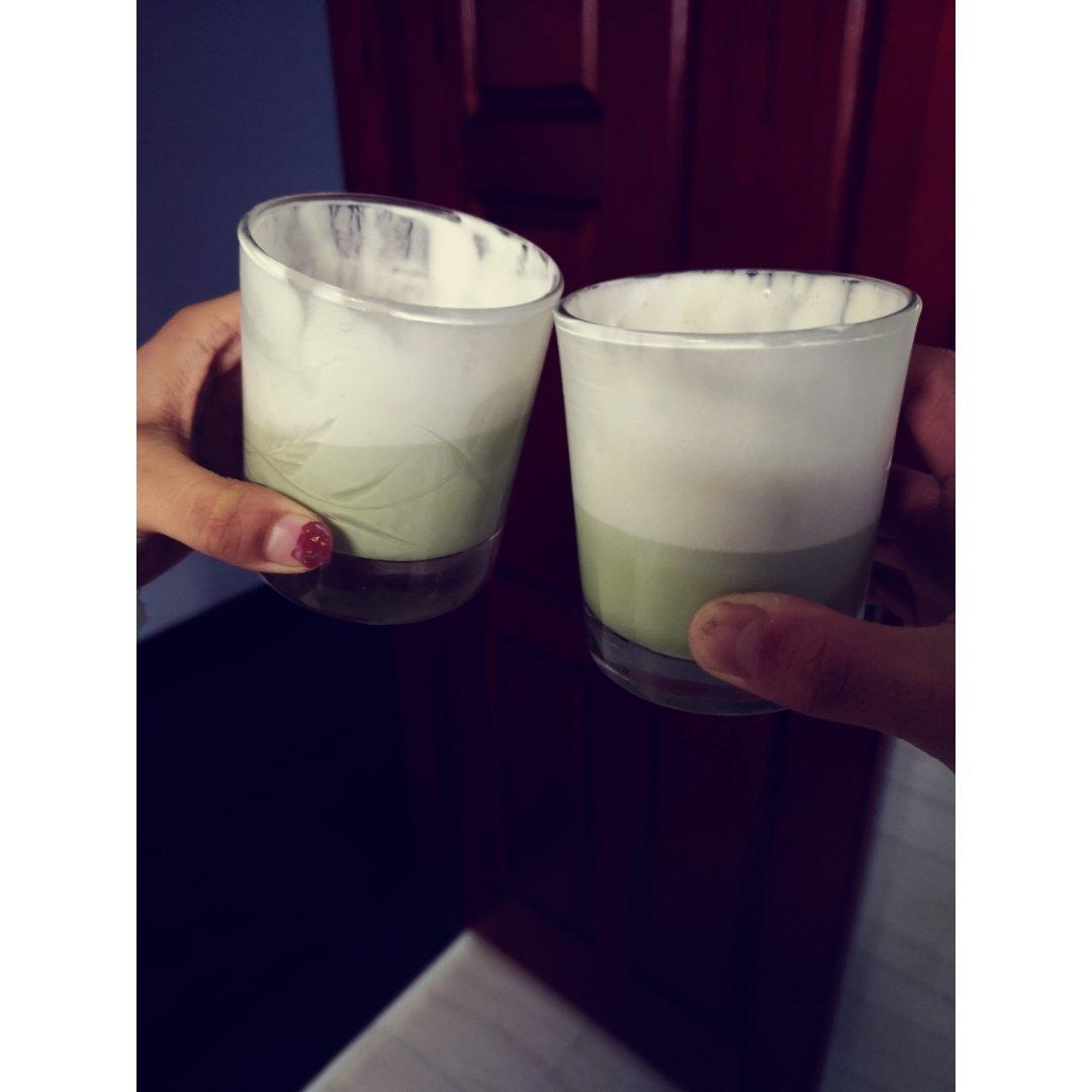 咸奶盖冰抹茶拿铁