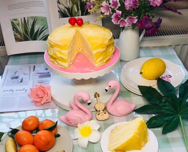 榴莲千层蛋糕的做法