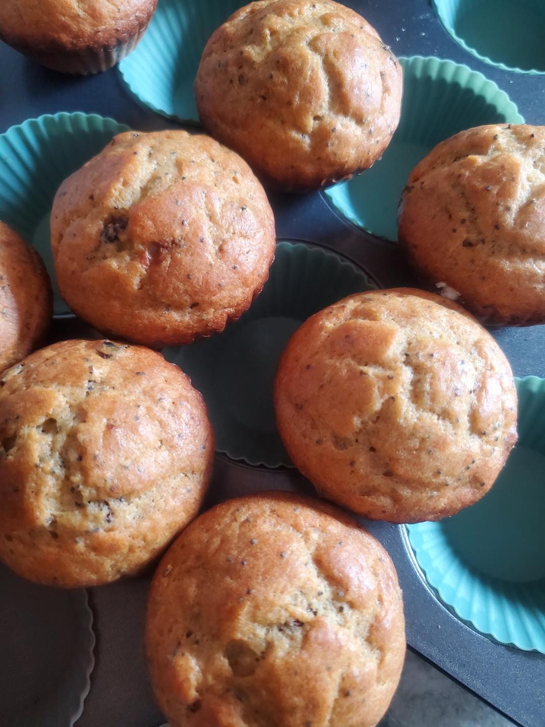 低油少糖香蕉核桃蛋糕