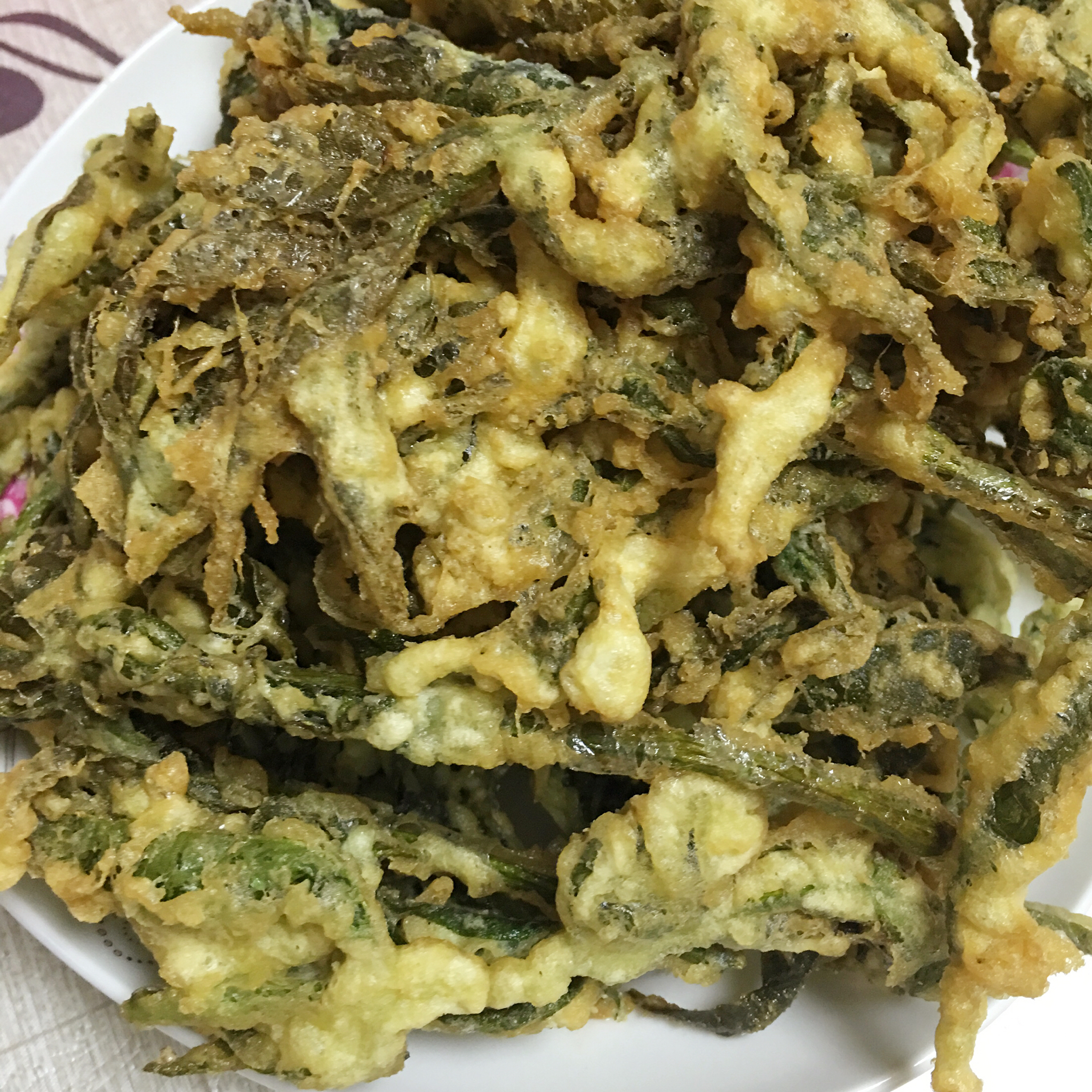 爱轲工坊做的炸香椿