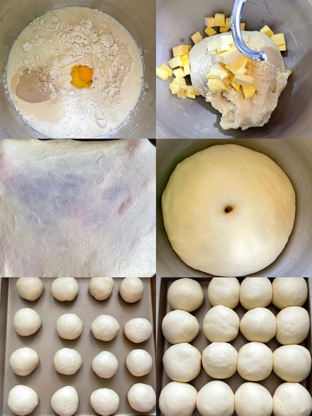 纯奶手撕吐司的做法 步骤1