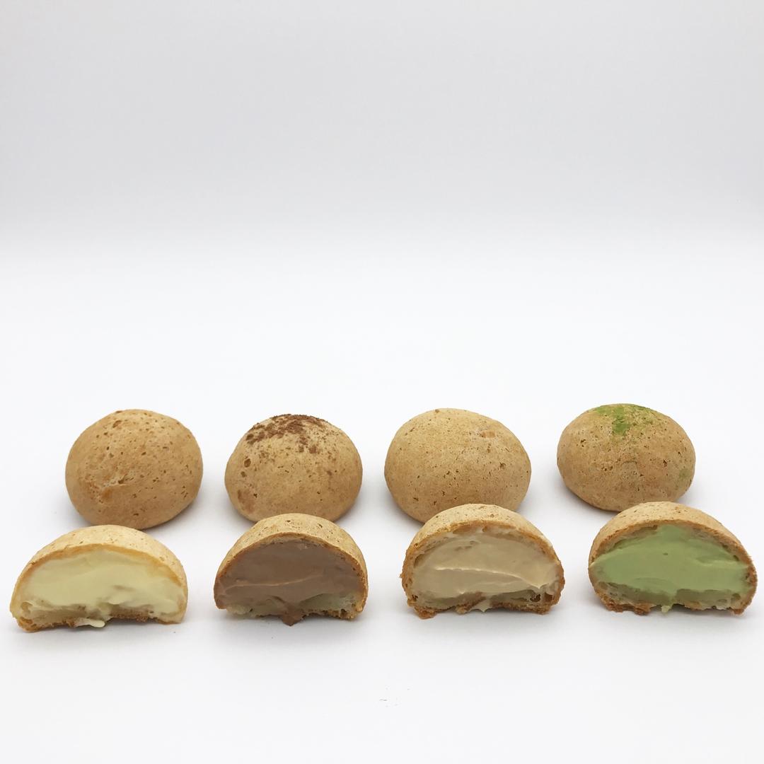 爆浆麻薯、爆浆恐龙蛋、爆浆小团子