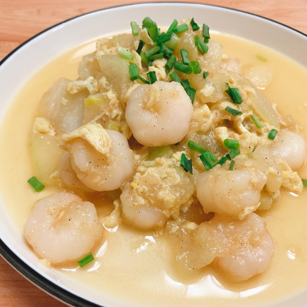 冬瓜虾仁🍤减重必吃❤️超简单零难度❤️