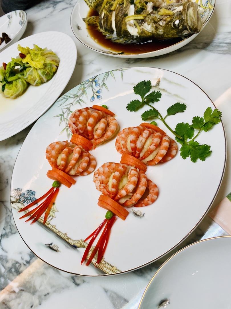 灯笼虾-红红火火过新年！