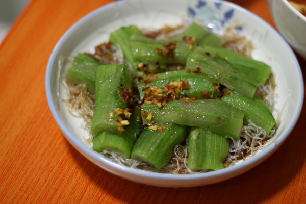粉丝蒸丝瓜