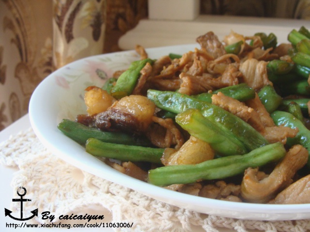 四季豆炒肉
