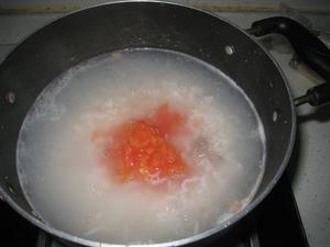 番茄牛肉粥（辅食）的做法 步骤6