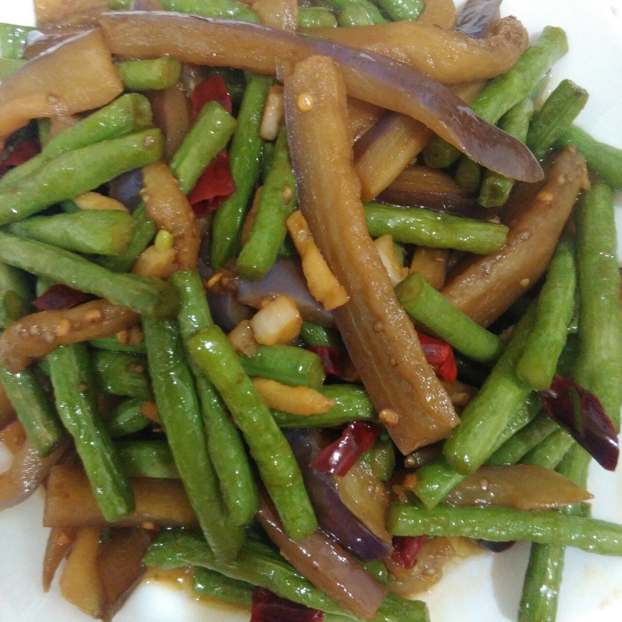 茄子豆角