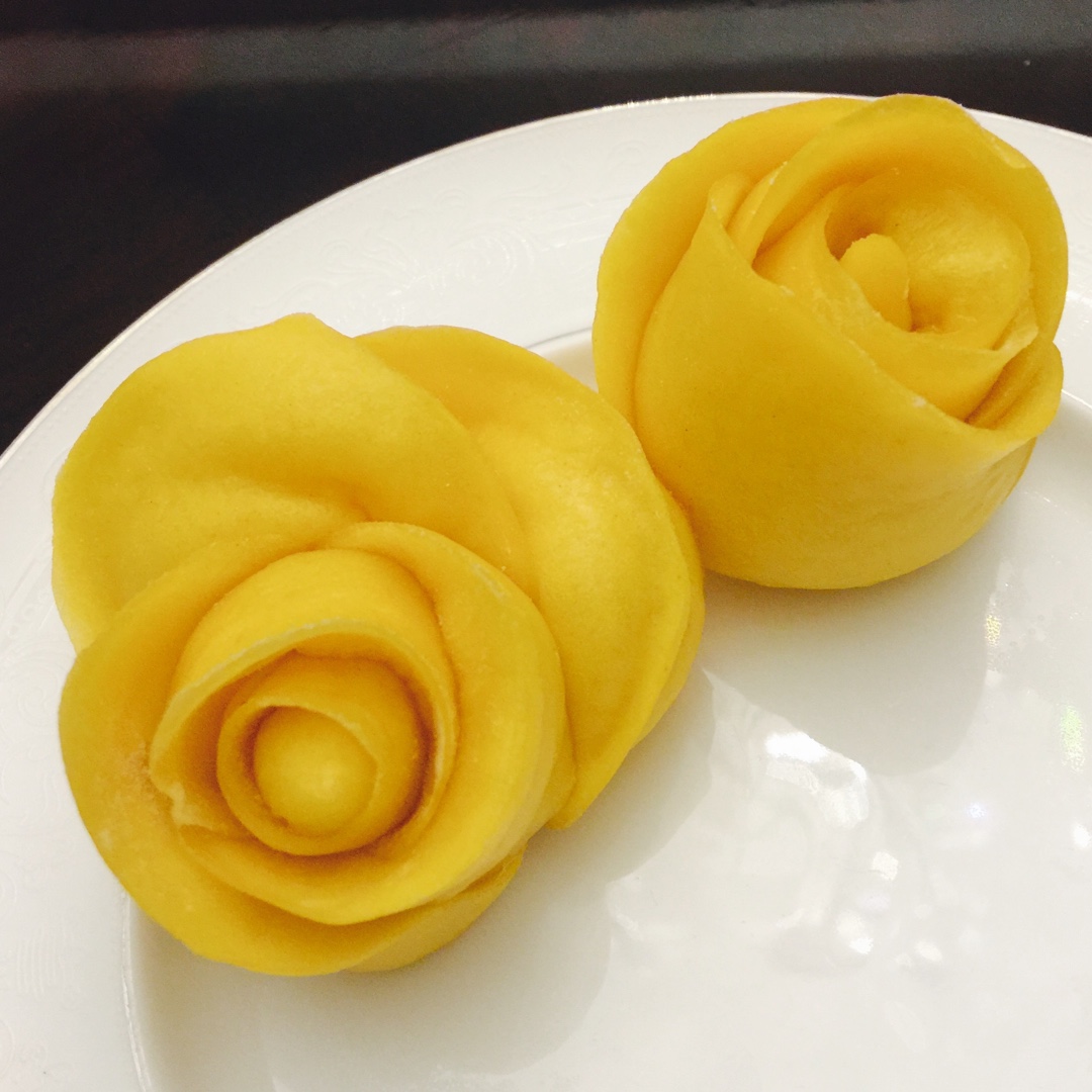 黄玫瑰馒头